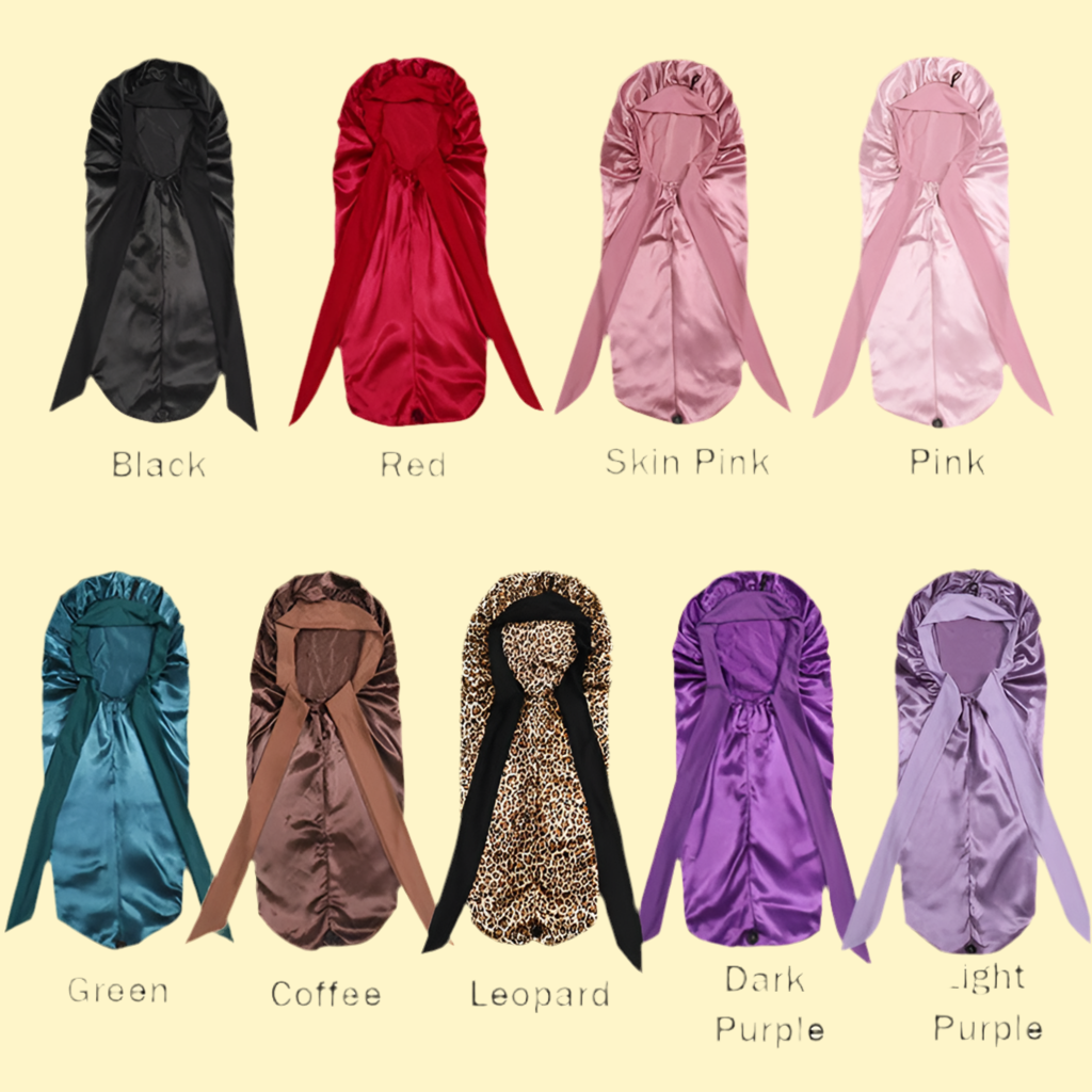 Glow Sisters™ Bonnet - Extra Lang, Satin