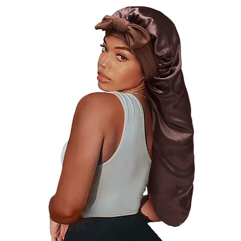 Glow Sisters™ Bonnet - Extra Lang, Satin
